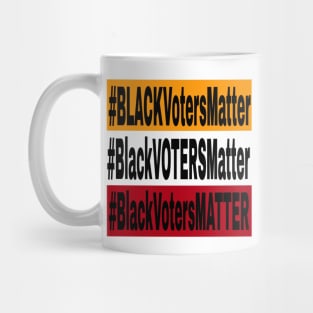 Black Voters Matter - Tri-Color - Front Mug